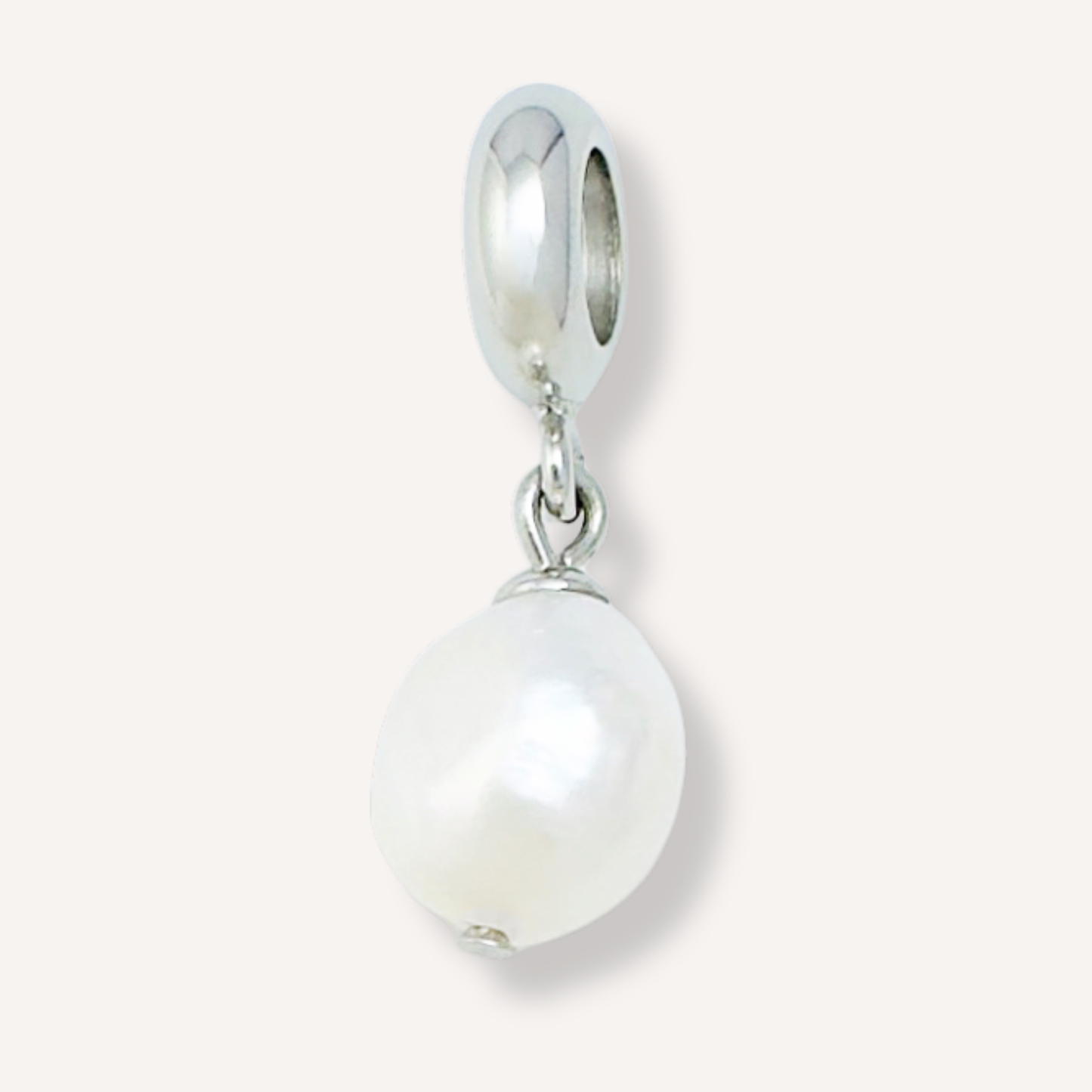Genuine Freshwater Pearl Drop Charm