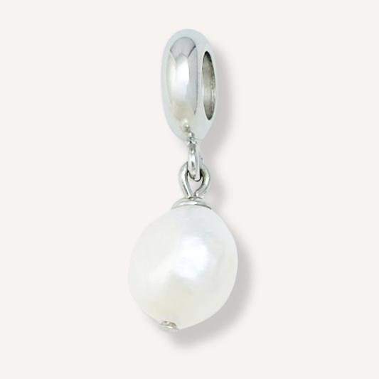 Genuine Freshwater Pearl Drop Charm