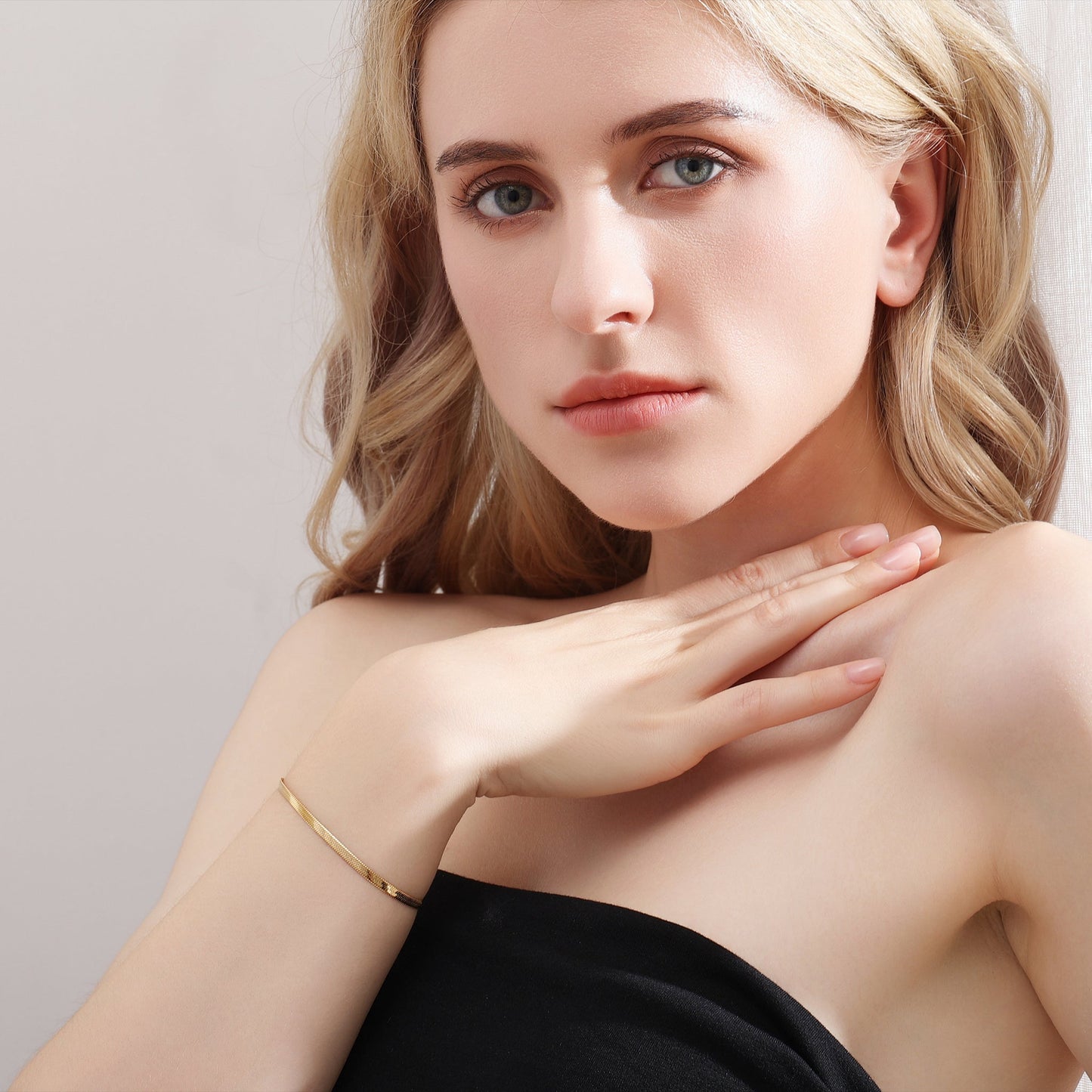 Herringbone Chain Bracelet