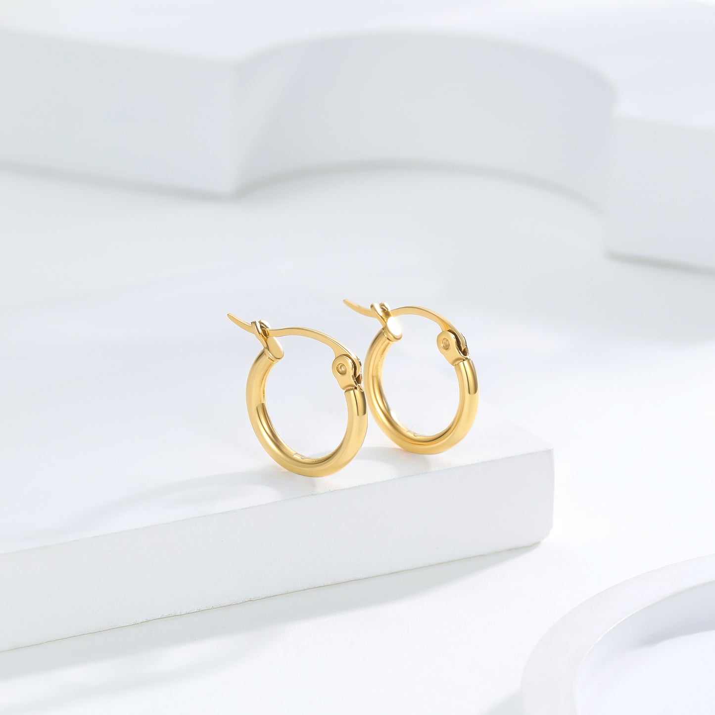 Timeless Gold Hoop Earrings