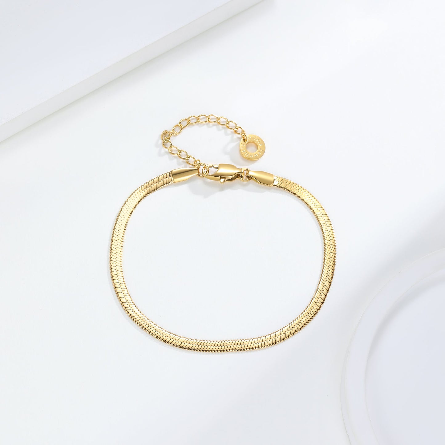 Herringbone Chain Bracelet