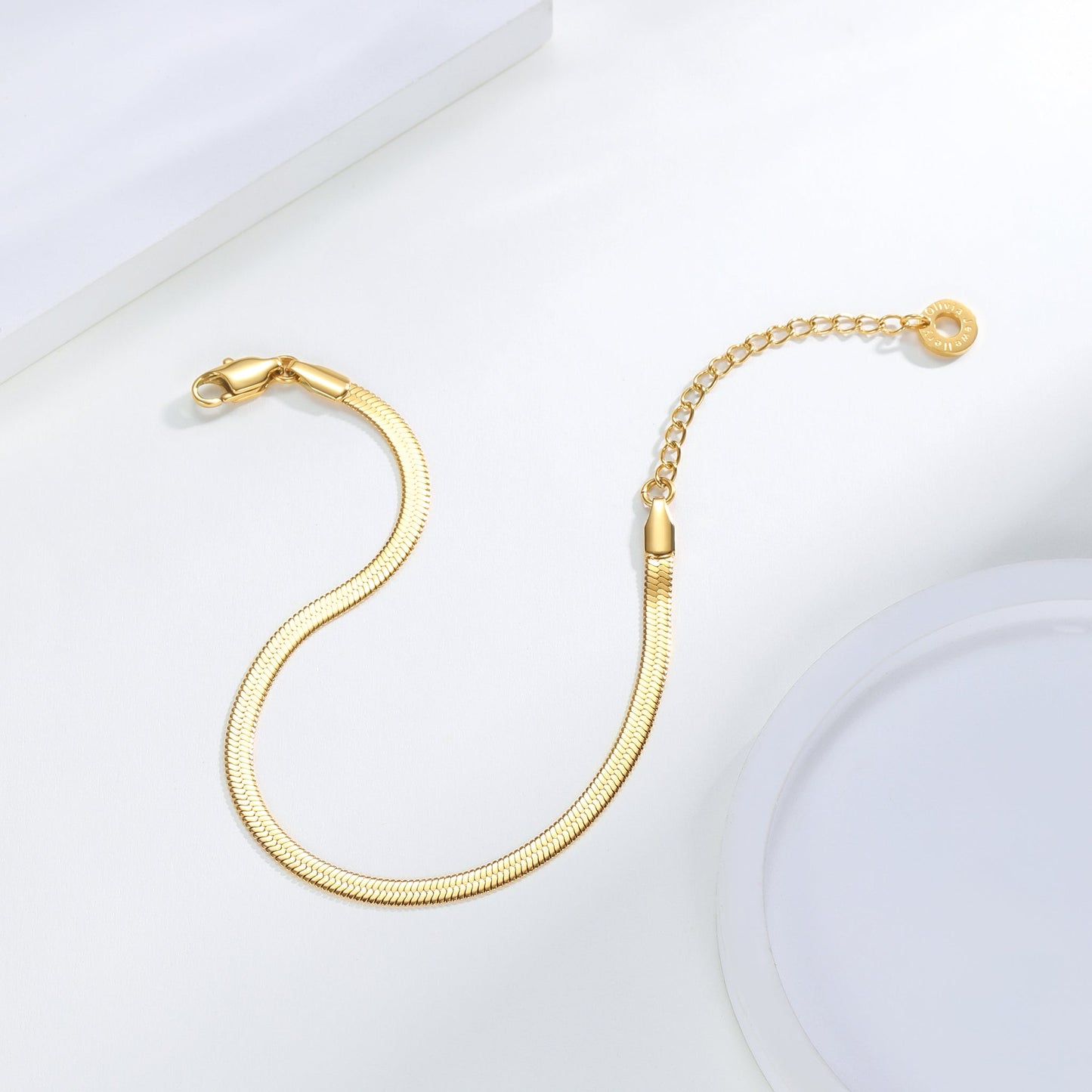 Herringbone Chain Bracelet