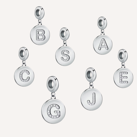 Double-Sided Alphabet Charms
