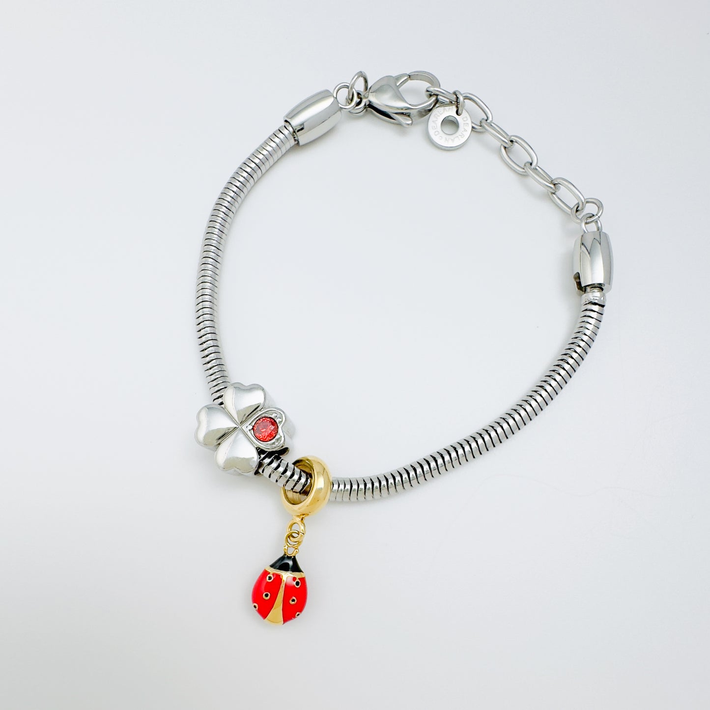 Four-Leaf Clover Charm