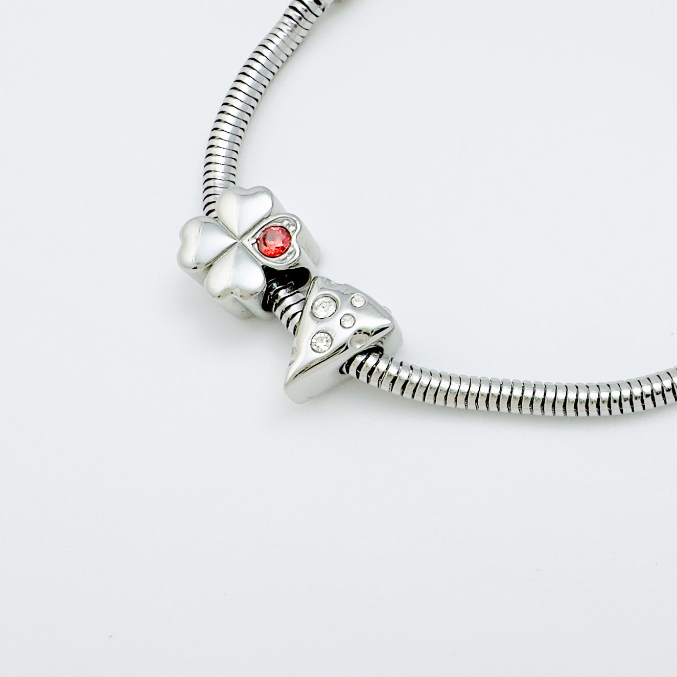 Four-Leaf Clover Charm