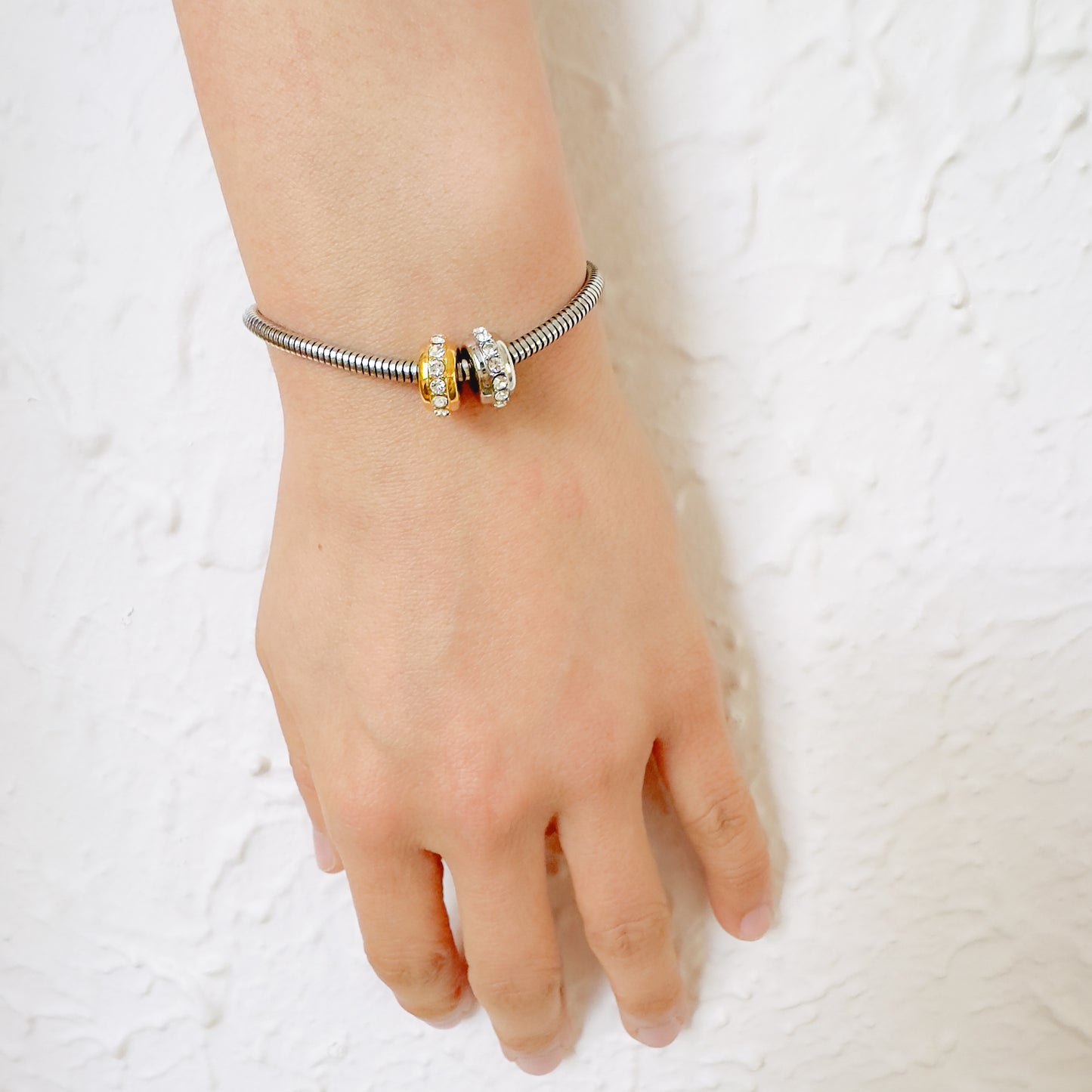 Crystal Wheel Charm