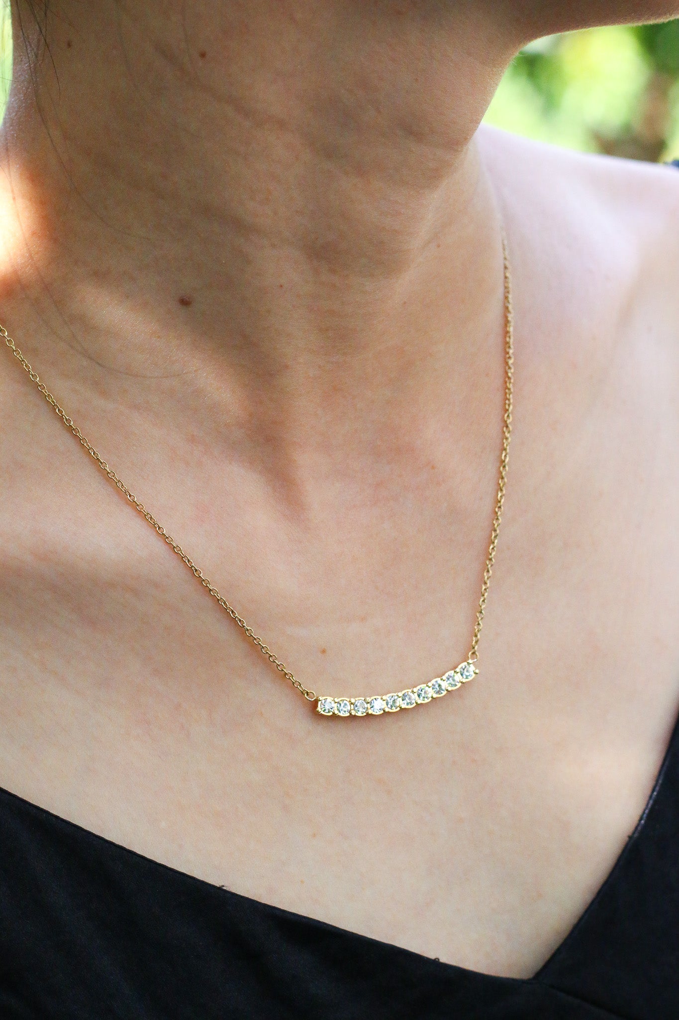Radiance Bar Necklace