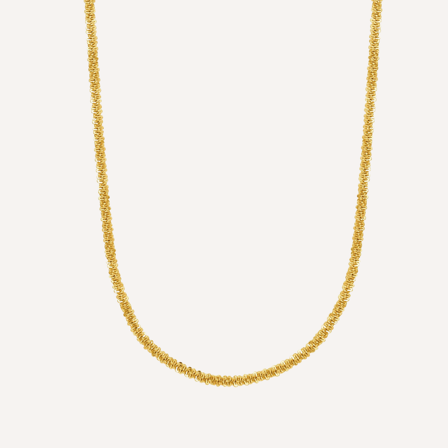 Glimmering Sparkle Chain Necklace
