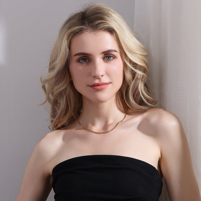 Minimal Cuban Chain Necklace