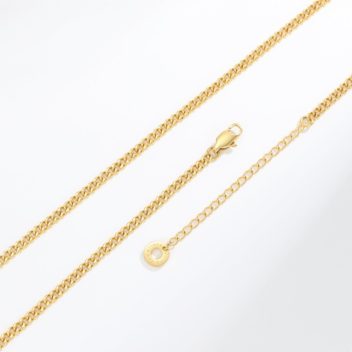 Minimal Cuban Chain Necklace