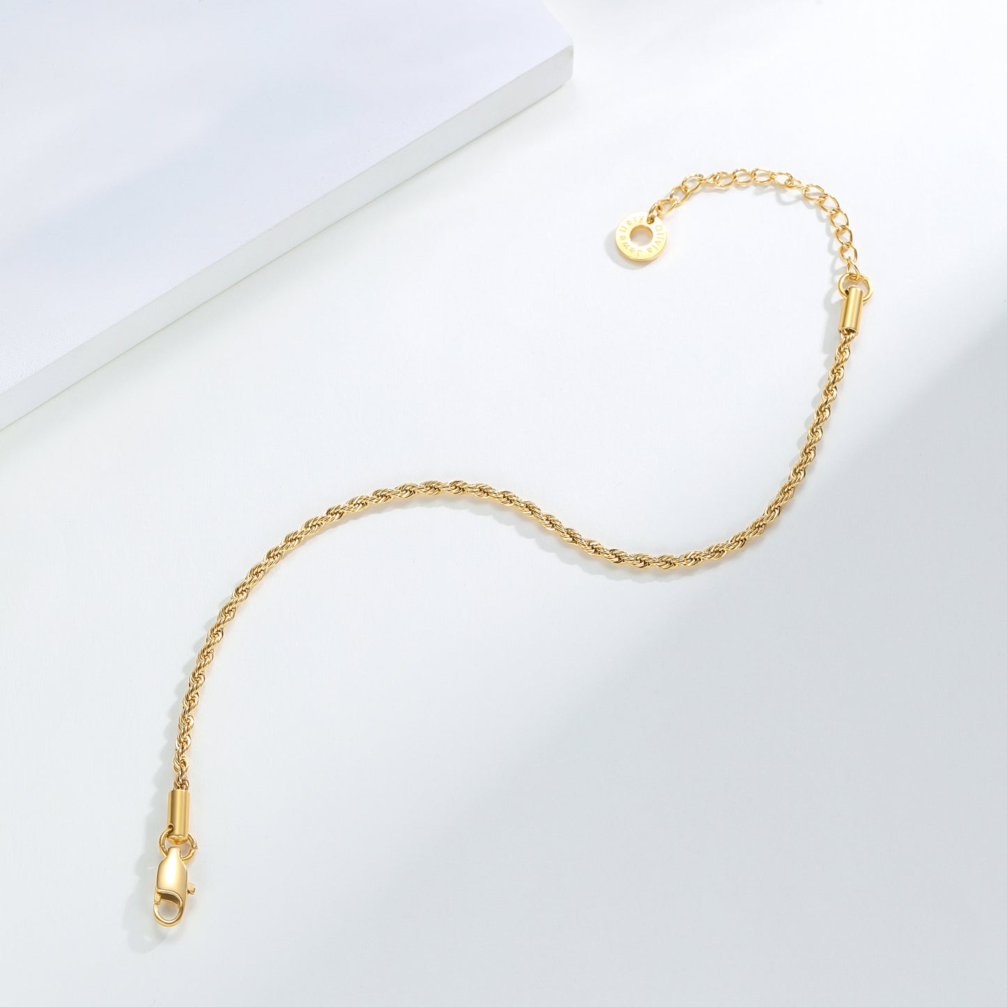 Elegant Gold Rope Chain Bracelet