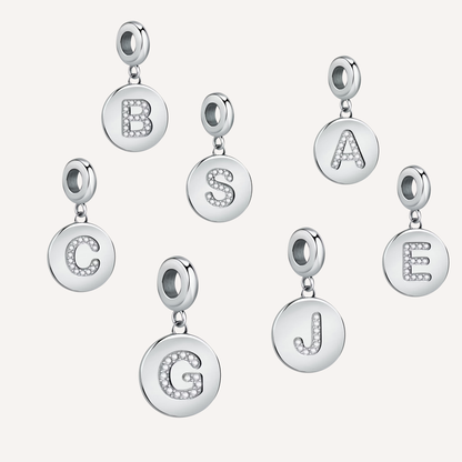 Double-Sided Alphabet Charms