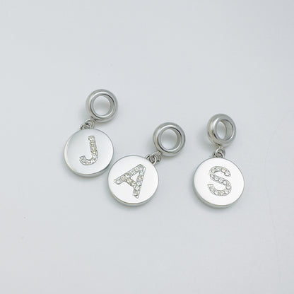 Double-Sided Alphabet Charms