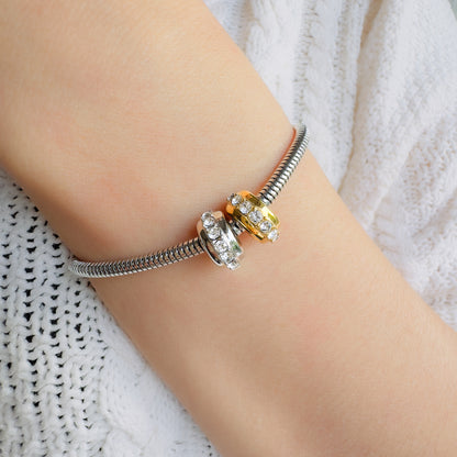 Crystal Wheel Charm