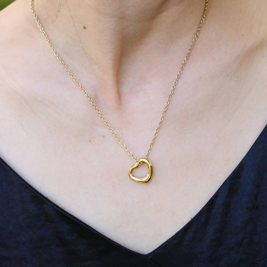 Forever Open Heart Pendant