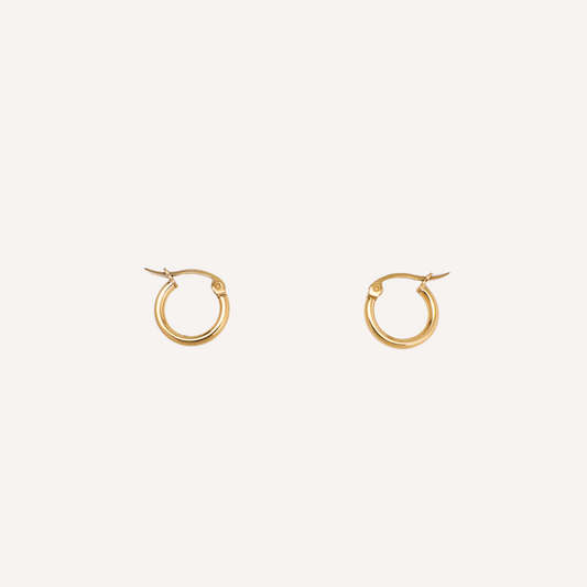 Timeless Gold Hoop Earrings